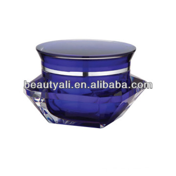 15ml 30ml 50ml Diamond Shape Cosmetic Packaging Acrylic Jar